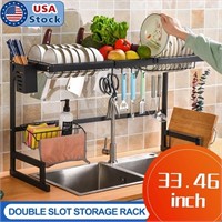 E5013  Baokaler Dish Drying Rack, 33.4*12.4