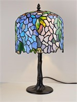 Gorgeous 18" Tall Tiffany Style Table Lamp