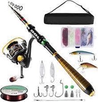 Milerong Fishing Rod and Reel Combo,Carbon Fiber