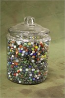 2000+ Marbles in Glass Container