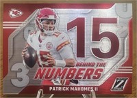 Patrick Mahomes 2023 Zenith Behind the Numbers
