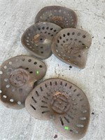 Tractor / Plow Seats lot of 5