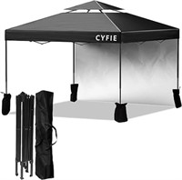 10x10 Pop Up Canopy, Cyfie Instant Commercial