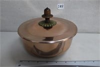 NEAT VINTAGE POT WITH COVER
