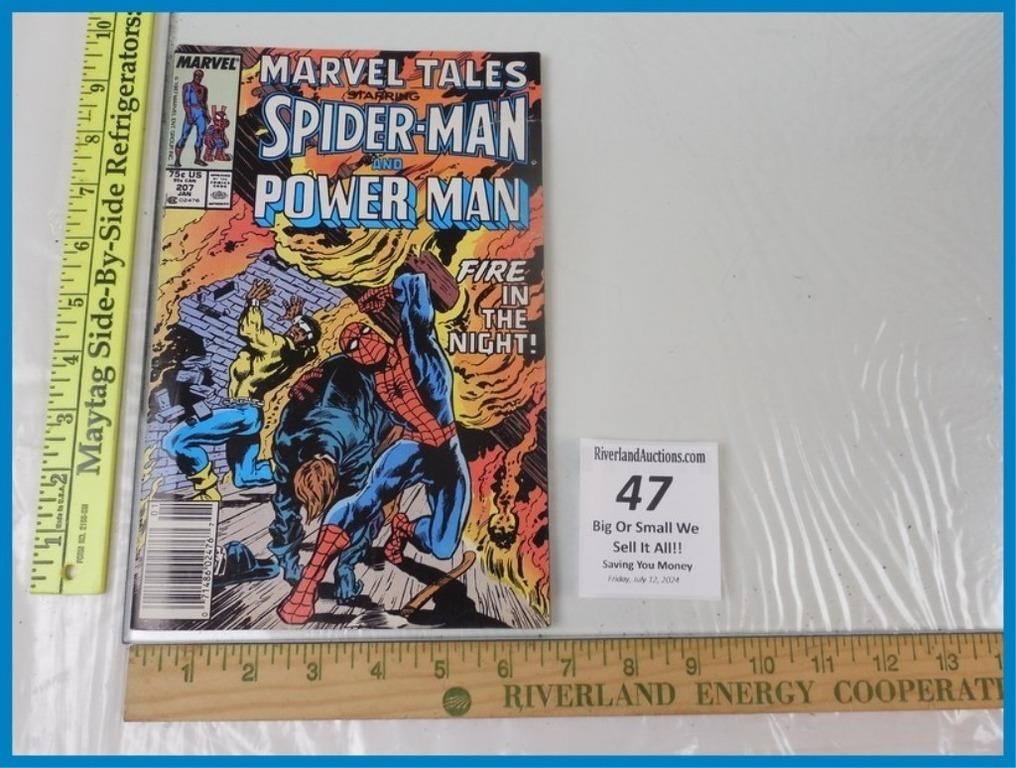 *MARVEL TALES-SPIDERMAN AND POWER MAN NUMBER 207