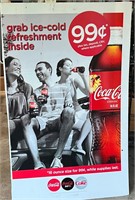 Coca-Cola Advertising Store Sign