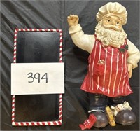 Glass Chef With Chalk Board