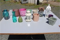 Plant Pots Candle Holders Lot