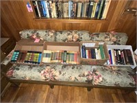Vintage Wood Frame Couch
