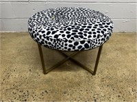 Circular Upholstered Table