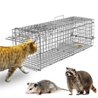 KOCASO Live Animal Trap Cage, Foldable Heavy Duty