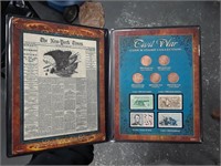 CIVIL WAR COIN & STAMP COLLECTION