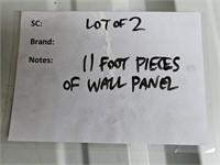 2 Pc 11 Foot Metal Wall Panels