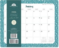 SEALED-2024-25 Magnetic Dog Calendar Pad x4