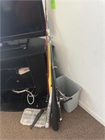 Asst Fishing Poles (Tackle Box) & Baseball Bats