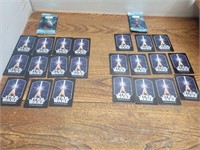 Vintage 2002 Starwars Trading Cards Attack of The