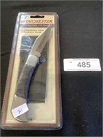 Winchester Folding Knife w/Sheath, NIP.