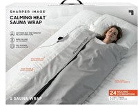 Sharper Image Calming Heat Sauna Wrap