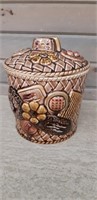 Ceramic Basket - Japan - Cookie Jar