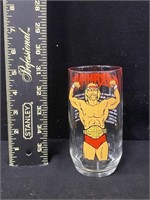 1985 Hulk Hogan Wrestling Glass