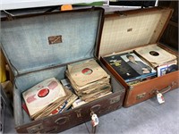 2 Suitcase With Contents of Records