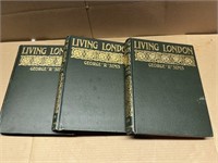 LIVING LONDON - EARLY 1900's 3 VOLUMES