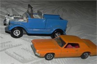 (2) Vintage Metal Toy Cars