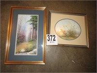 (2) Framed Pictures