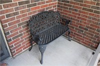 Cast Aluminum Bench