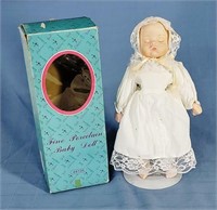 Fine Porcelain Baby Doll 8"