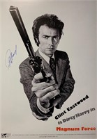 Clint Eastwood Autograph Dirty Harry Poster