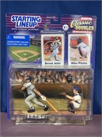 Baseball doubles Derek Jeter Mike Piazza figures