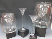 8'' & 10'' Fluted Stemware, & Popourri Glassware