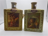 Set of 2 Beam's Choice Decanters from 1971
