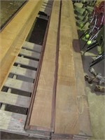 Rough Sawn Black Walnut Planks average 145" long