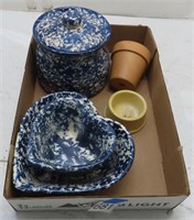 ceramic dishes and pots