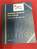 (34) Benjamin Franklin Halves in Partial 1948 Book