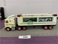 Hess Gasoline transport with 2 race cars