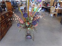 Large floral and beautiful vase 50" tall