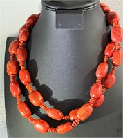 .925 Jay King Red Jasper Necklace