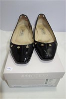 JIMMY CHOO LADIES SHOES - SIZE: 6 - BLACK PATENT