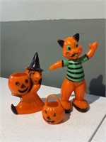 Vintage Halloween Figurines