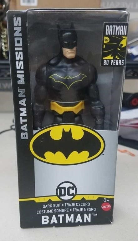 DC Dark Suit Batman from Batman missions Mattel Ba