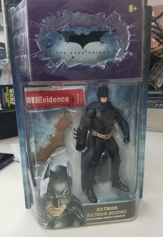 Batman Batman begins with crime scene evidence the