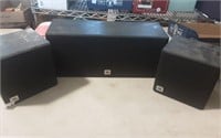 JBL Center channel and surround speakers