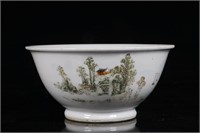 Chinese Famille Rose Porcelain Bowl