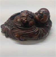 chinese Bamboo Carved Buddha