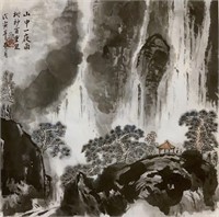 Chinese Ink Color Painting