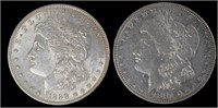 88p & 91o Morgan Silver Dollars