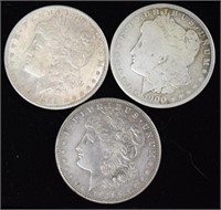 89p, 00o & 21d Morgan Silver Dollars
